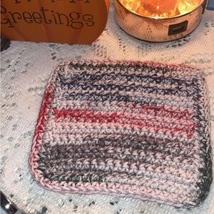 Crochet Washcloth - Handmade Cotton Cloth for Everyday Use